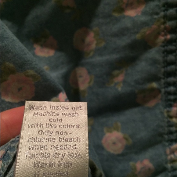 Floral denim shirt - Picture 6 of 6